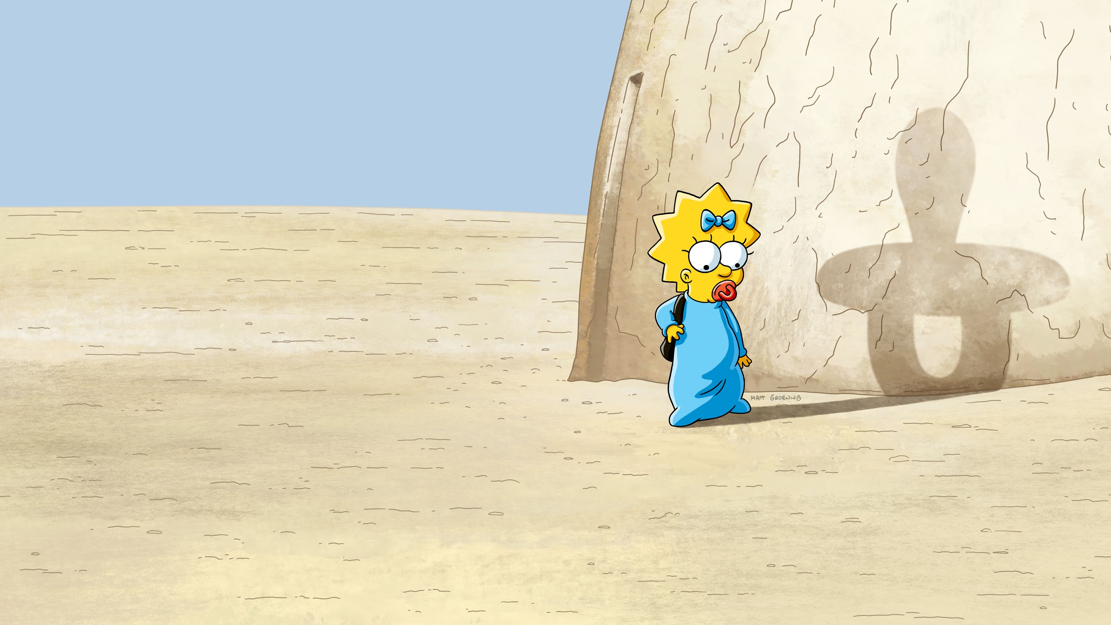 Maggie Simpson In The Force Awakens From its Nap (2021)