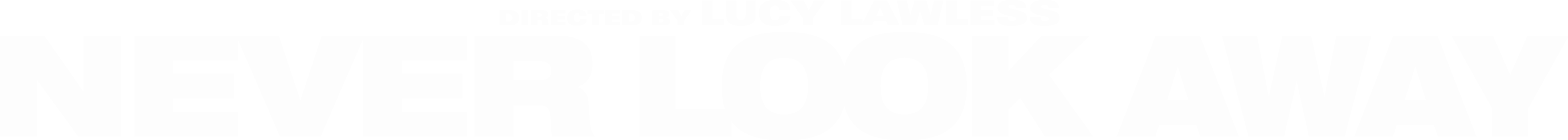 Never Look Away Logo