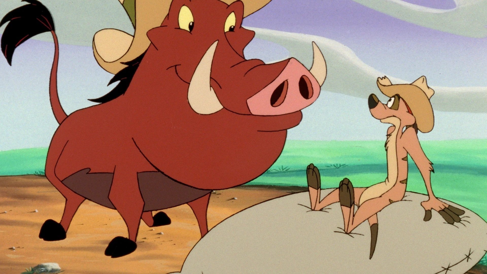 Timon and Pumbaa
