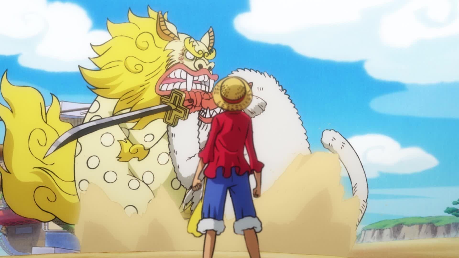 One Piece Season 21 :Episode 893  Otama Appears! Luffy vs. Kaido's Army!
