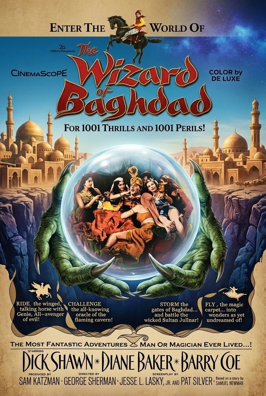 EN - The Wizard Of Baghdad (1961) ARABIAN 1001 NIGHTS COLLECTION