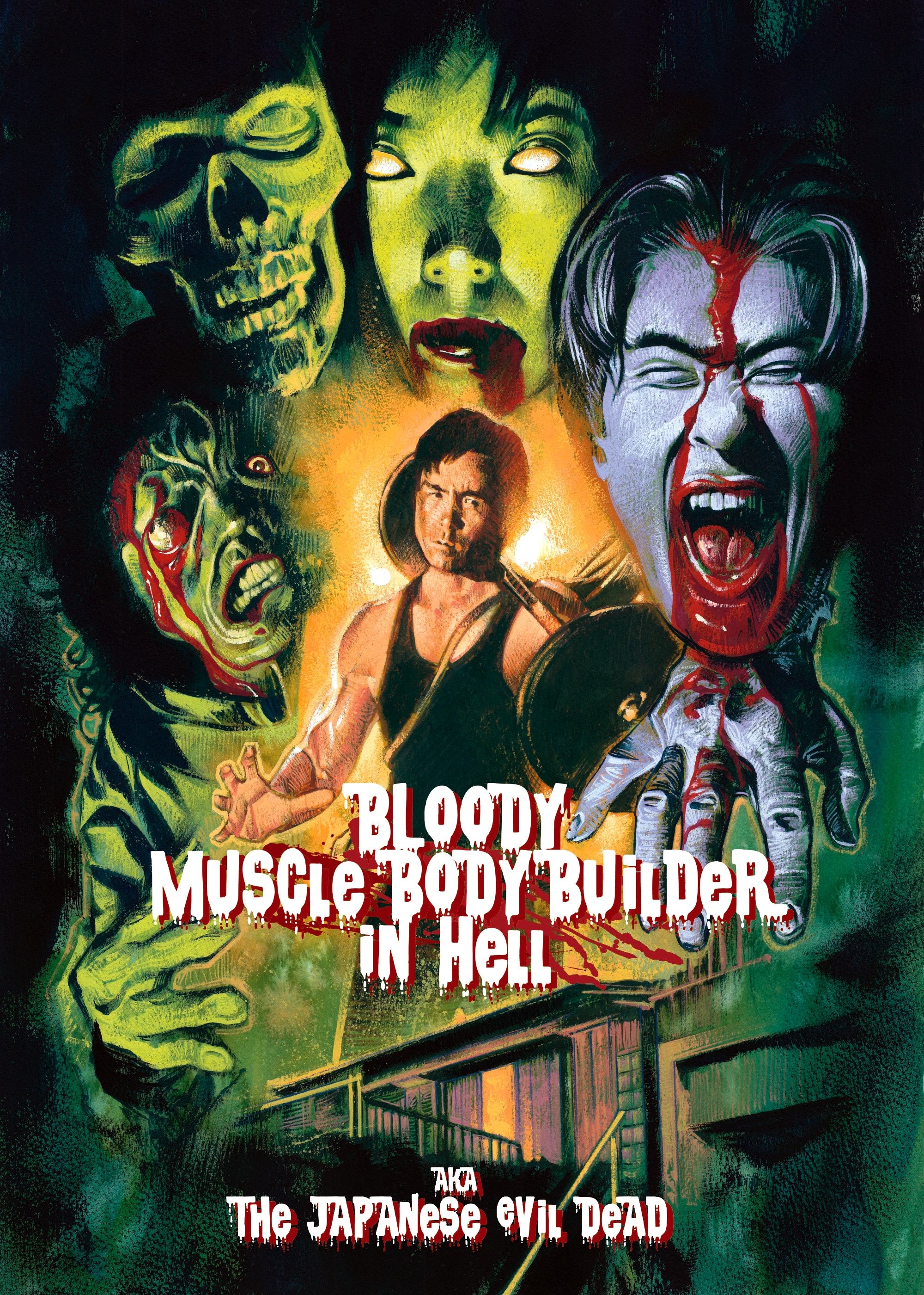 Bloody Muscle Body Builder in Hell