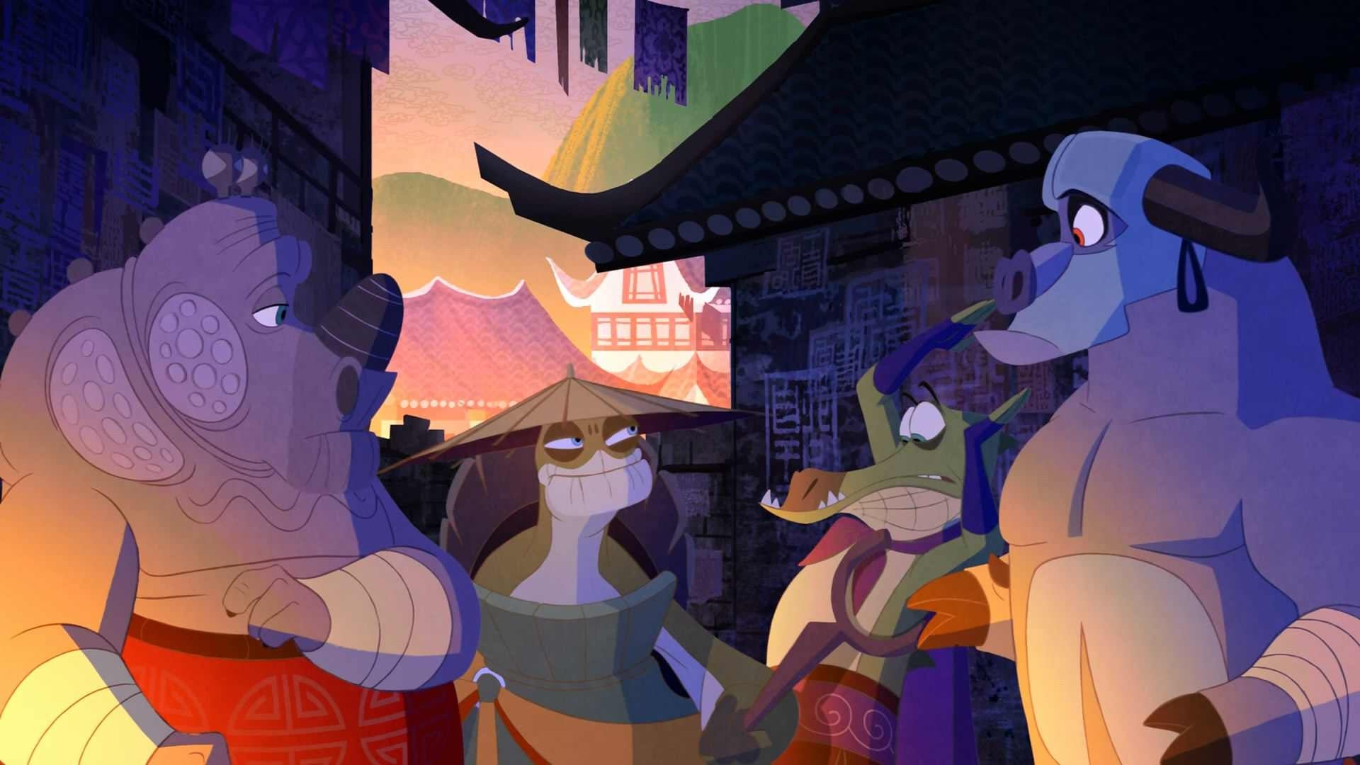 O Panda do Kung Fu: Os Segredos dos Mestres (2011)