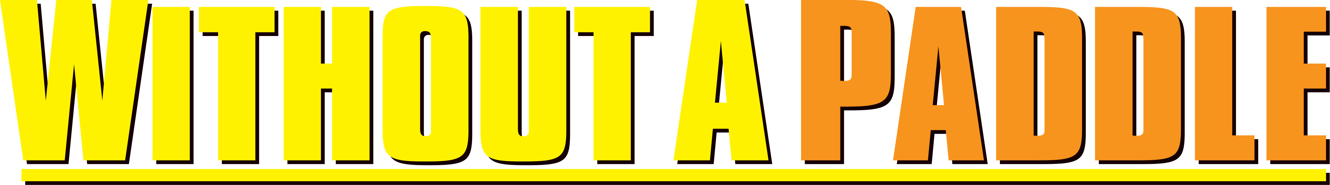 Without a Paddle Logo