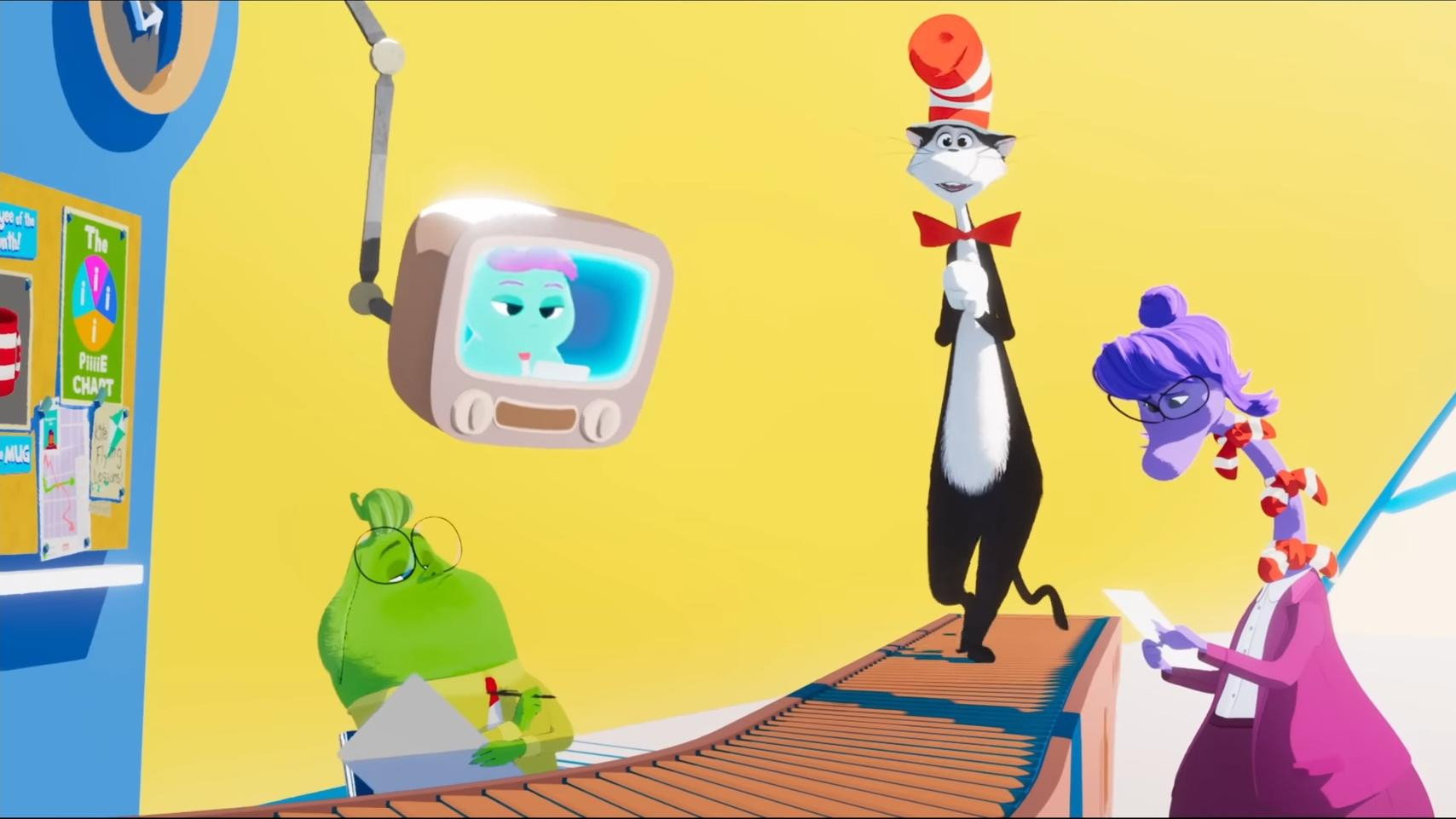 The Cat in the Hat backdrop