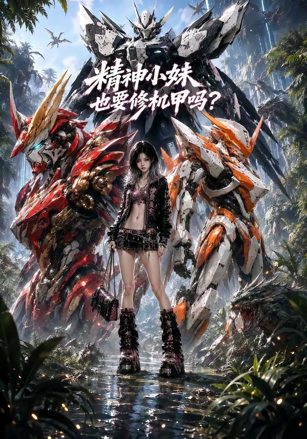 poster tv 精神小妹修机甲