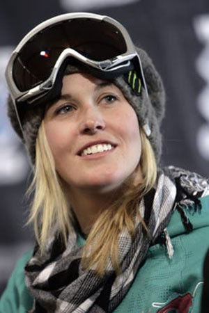 et billede af Sarah Burke