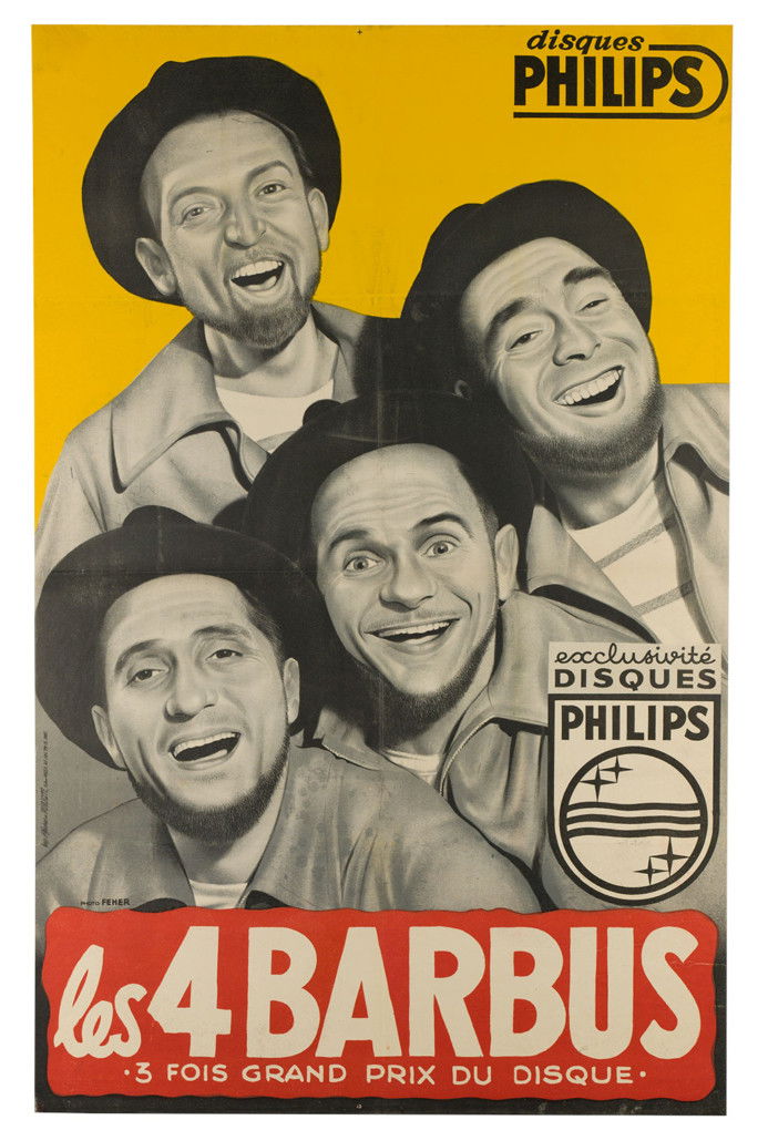 et billede af Les Quatre Barbus