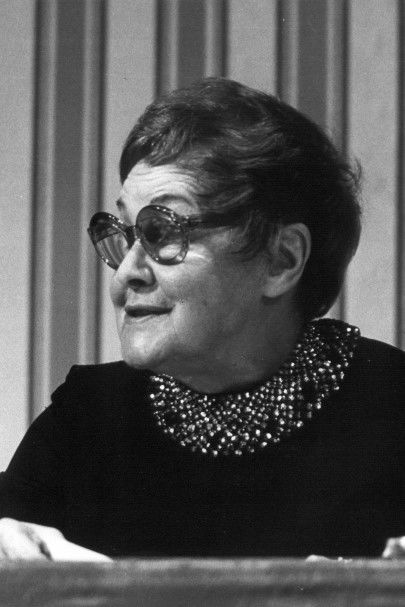 et billede af Lotte Lang