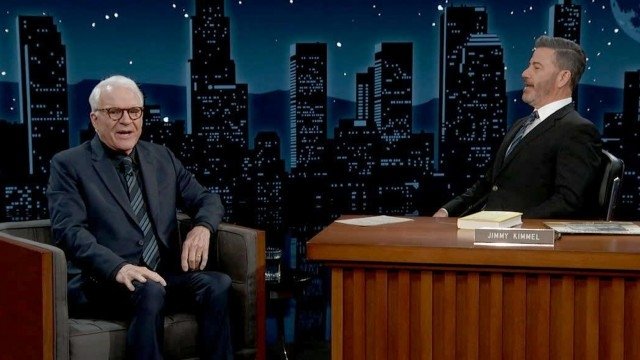 Jimmy Kimmel Live! - Season 23 Episode 130 : Steve Martin, Zach Cherry, Alison Brown, Tim O'Brien