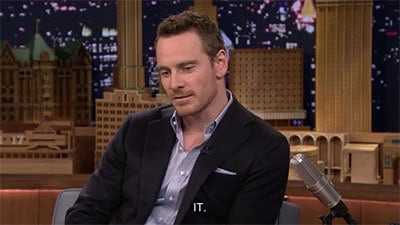 The Tonight Show Starring Jimmy Fallon Season 1 :Episode 54  Michael Fassbender, Zoe Saldana