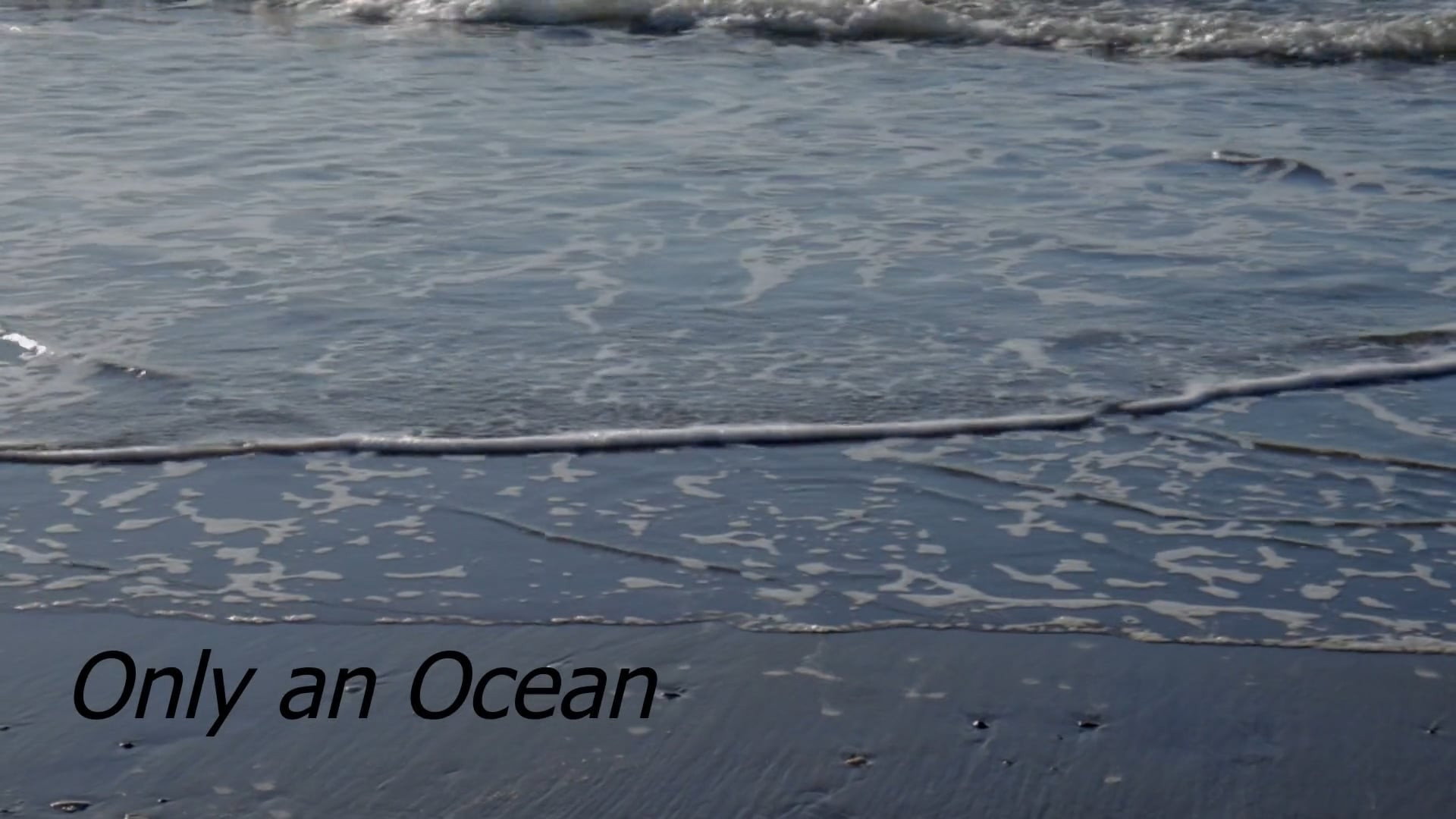 Only An Ocean backdrop