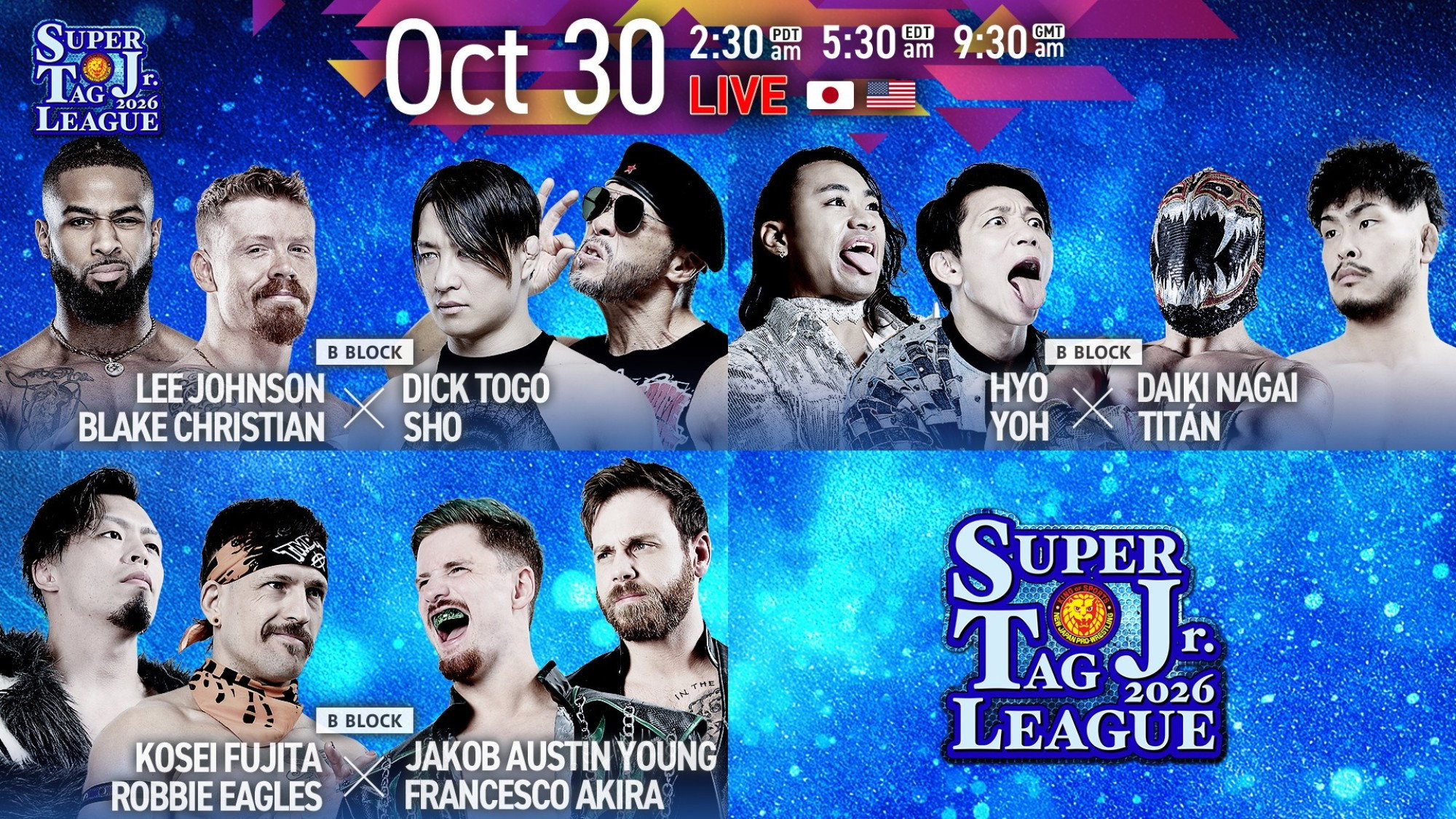 NJPW Super Junior Tag League 2026 - Day 5