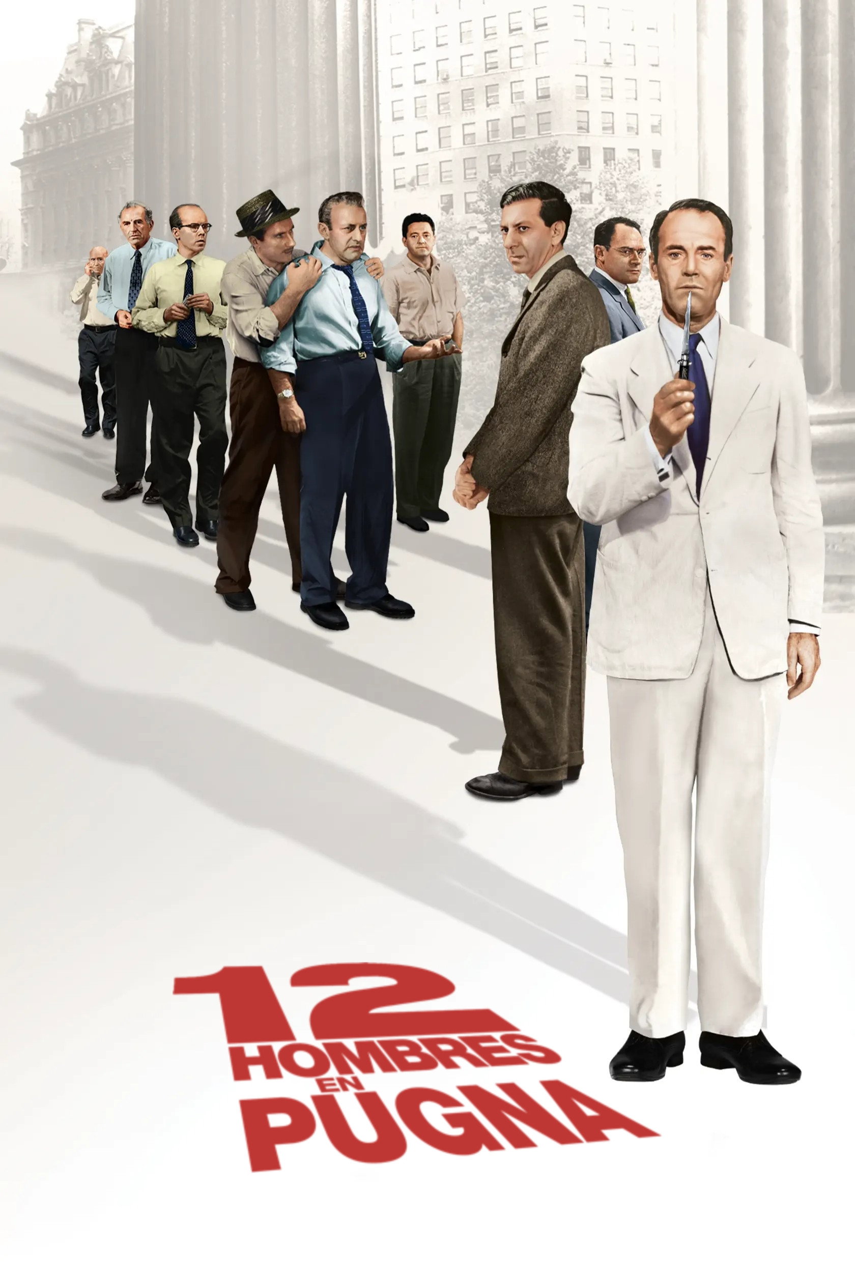 Poster de 12 Hombres en Pugna