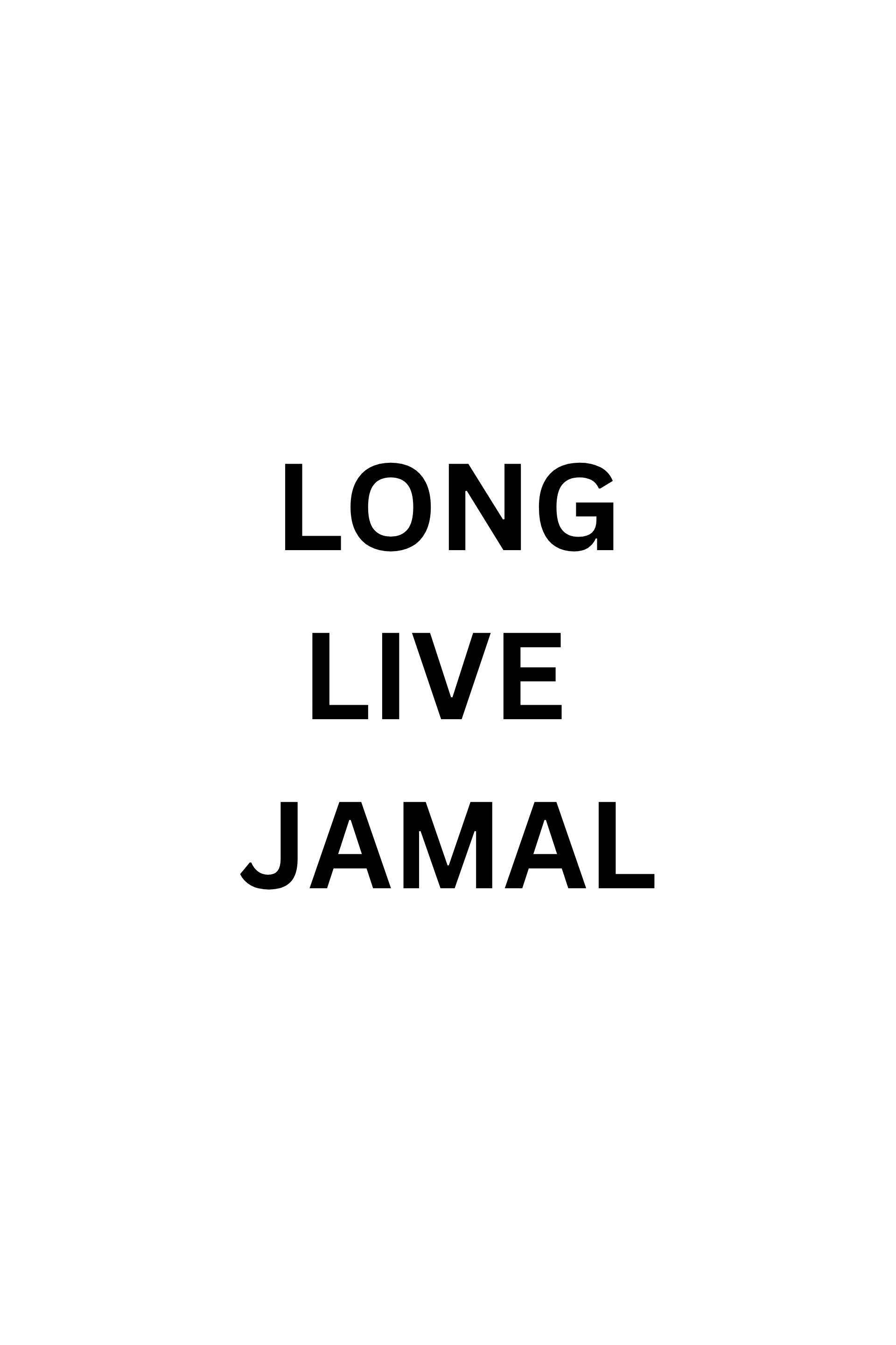 Long Live Jamal Poster