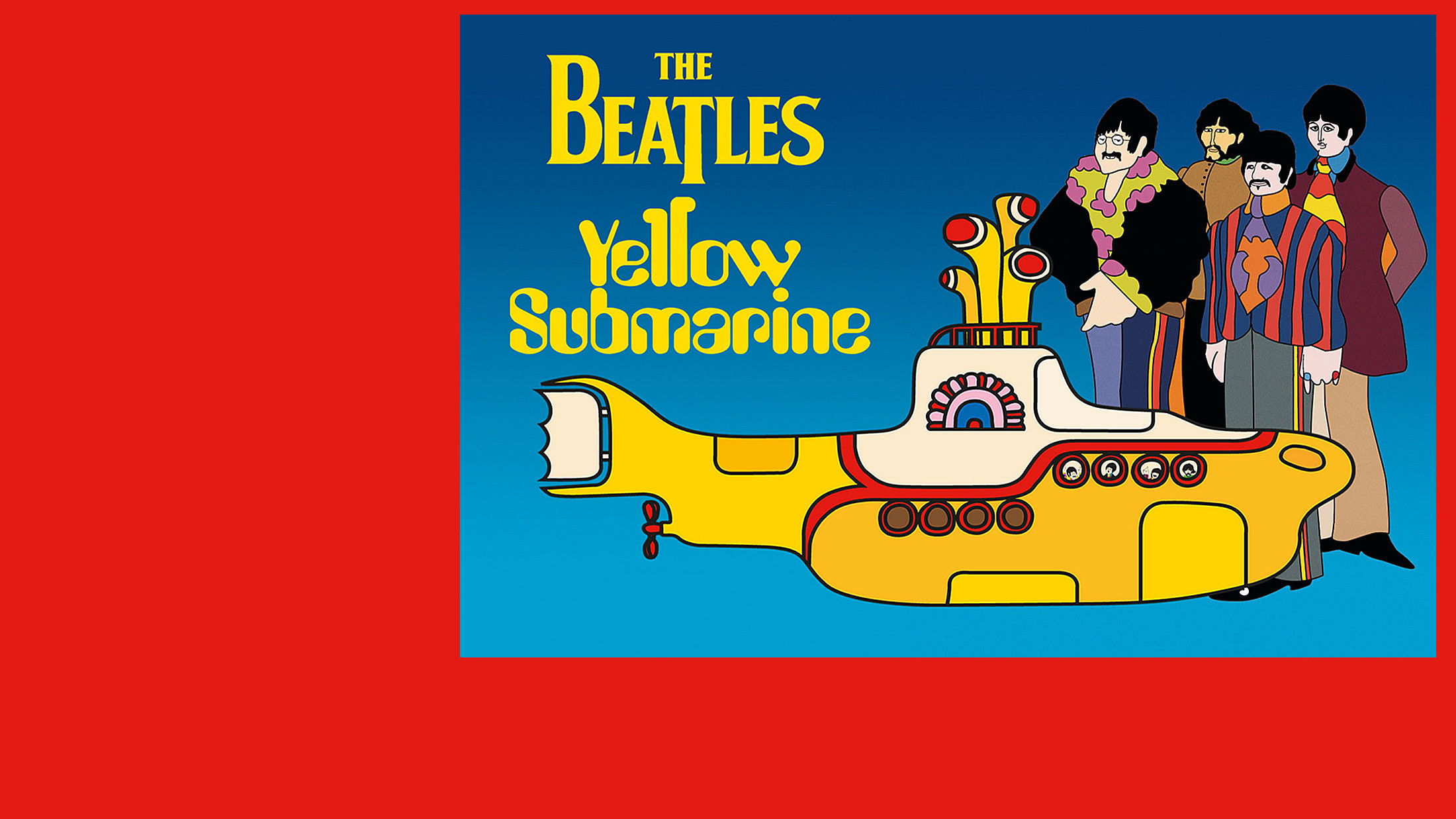 The Beatles’ “Yellow Submarine Songtrack” DTS-HD MA backdrop