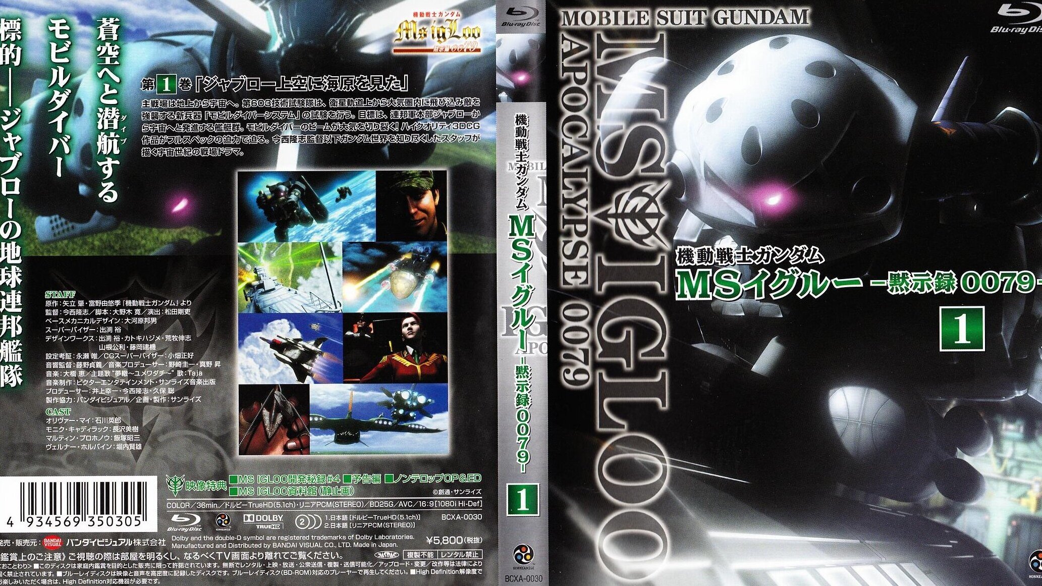 Backdrop Mobile Suit Gundam MS IGLOO: Apocalypse 0079