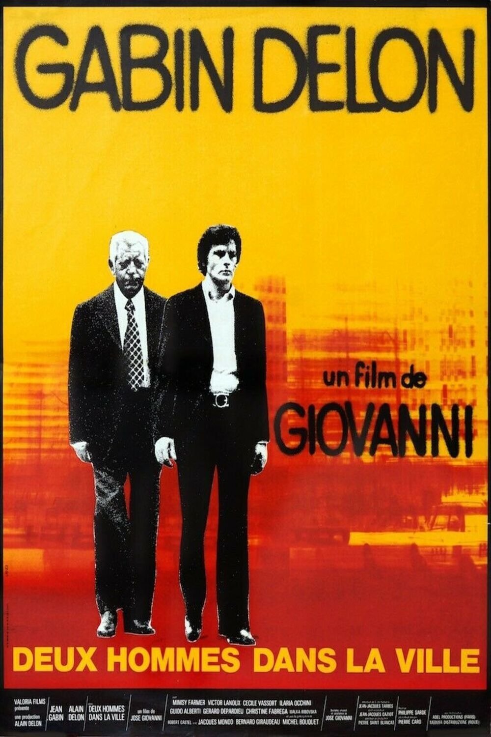 DEUX HOMMES DANS LA VILLE