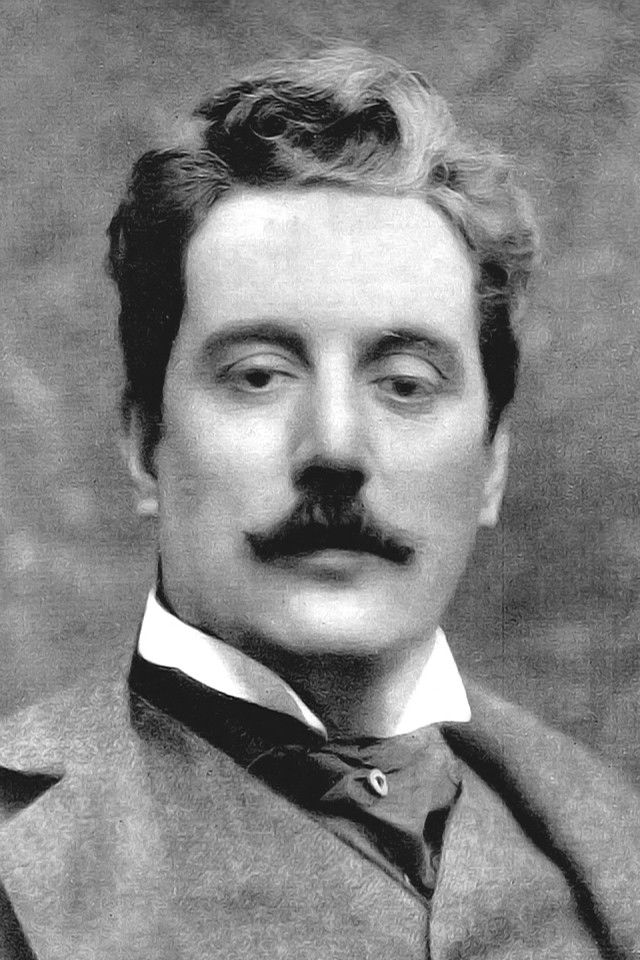 et billede af Giacomo Puccini