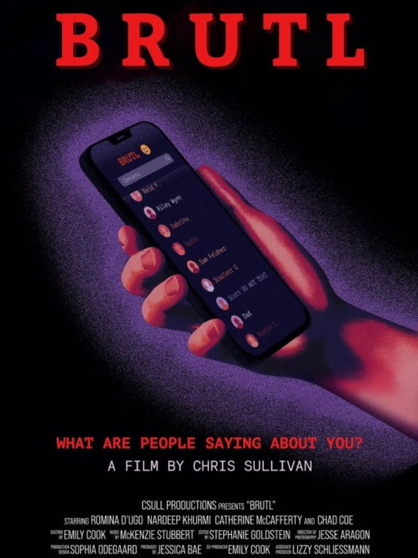 Plakat, der markedsfører BRUTL