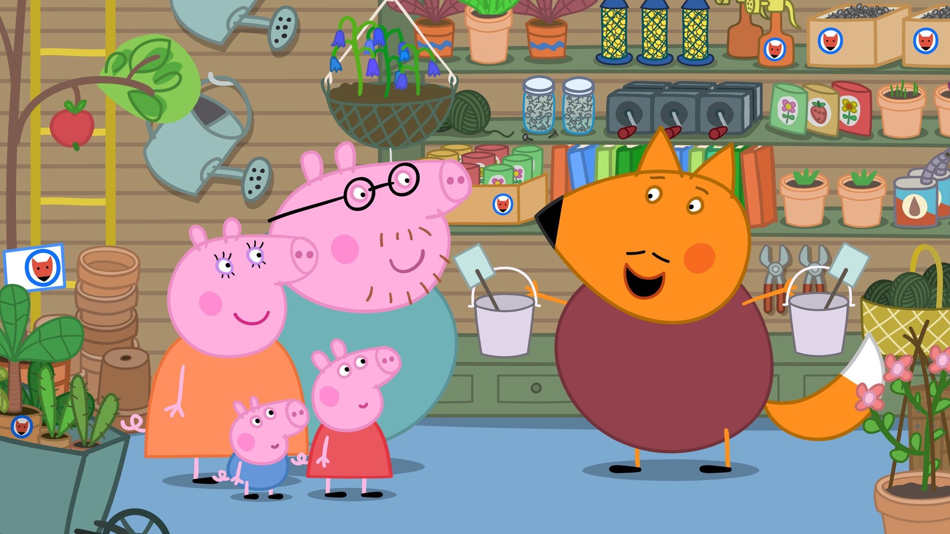 Peppa Pig Season 4 :Episode 6  Mr Fox's Shop