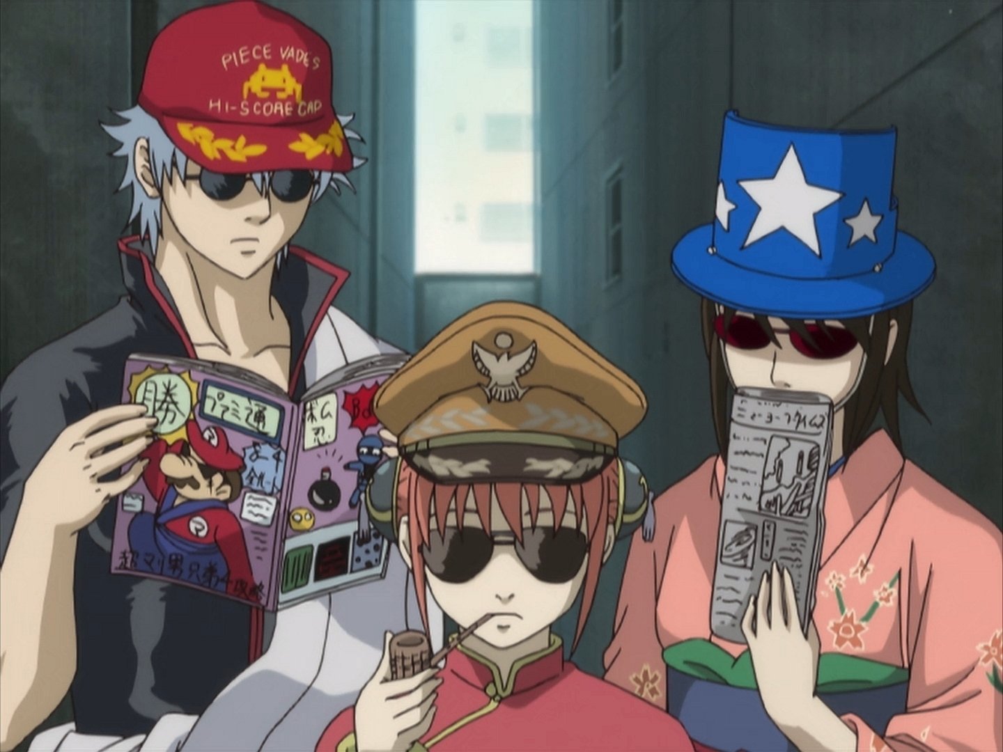 Gintama - Il n'y a pas besoin de manuel pour l'amour (combat prolongé)/ Ne jugez pas quelqu'un juste sur son apparence.