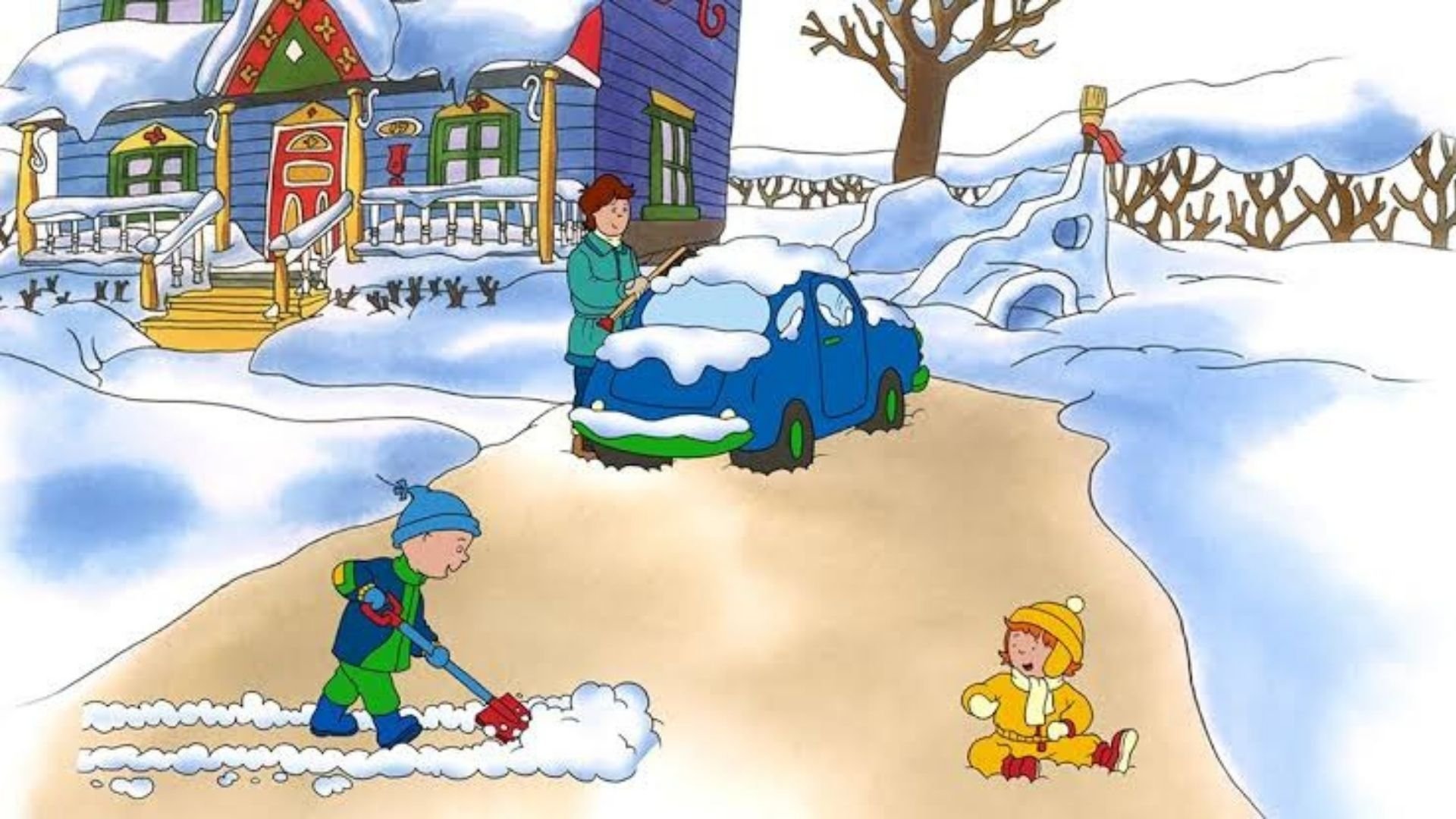 Caillou's Holiday Movie