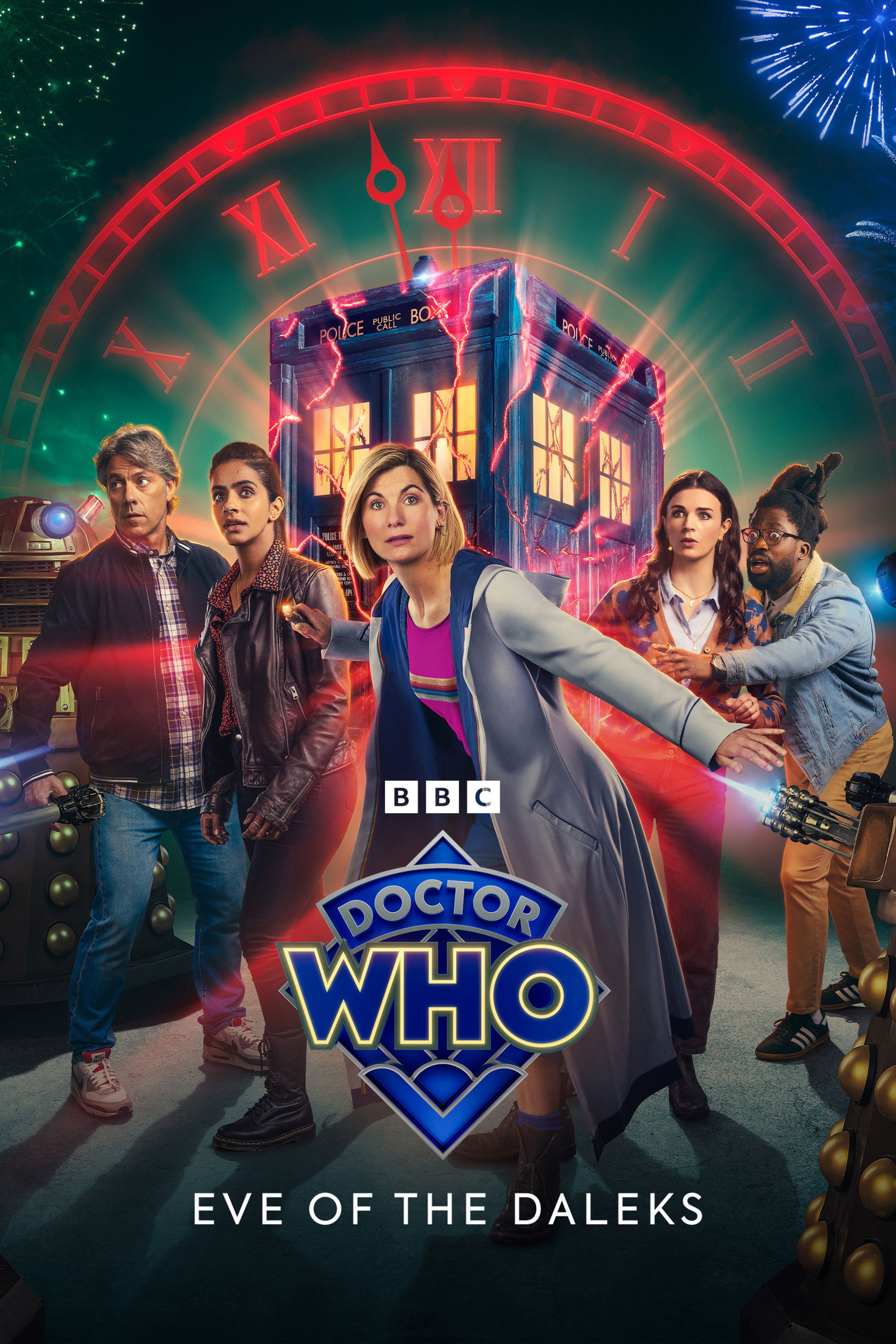 Plakat, der markedsfører Doctor Who: Eve of the Daleks