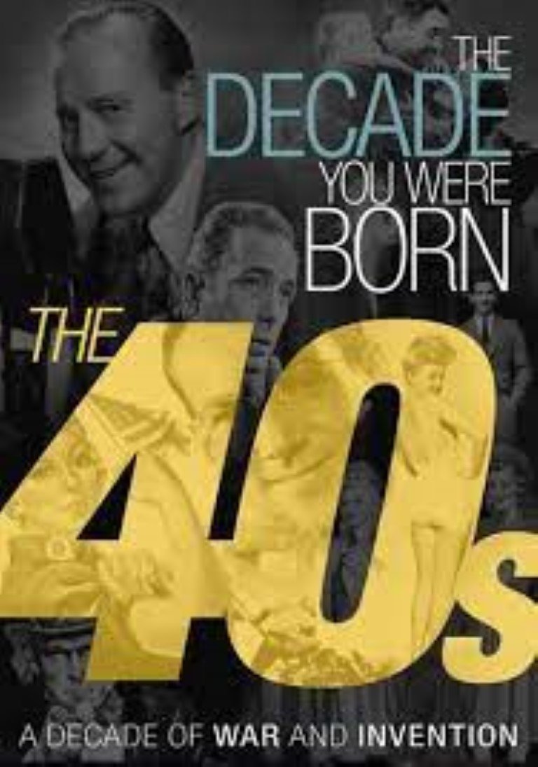 The Decade You Were Born The 40s backdrop