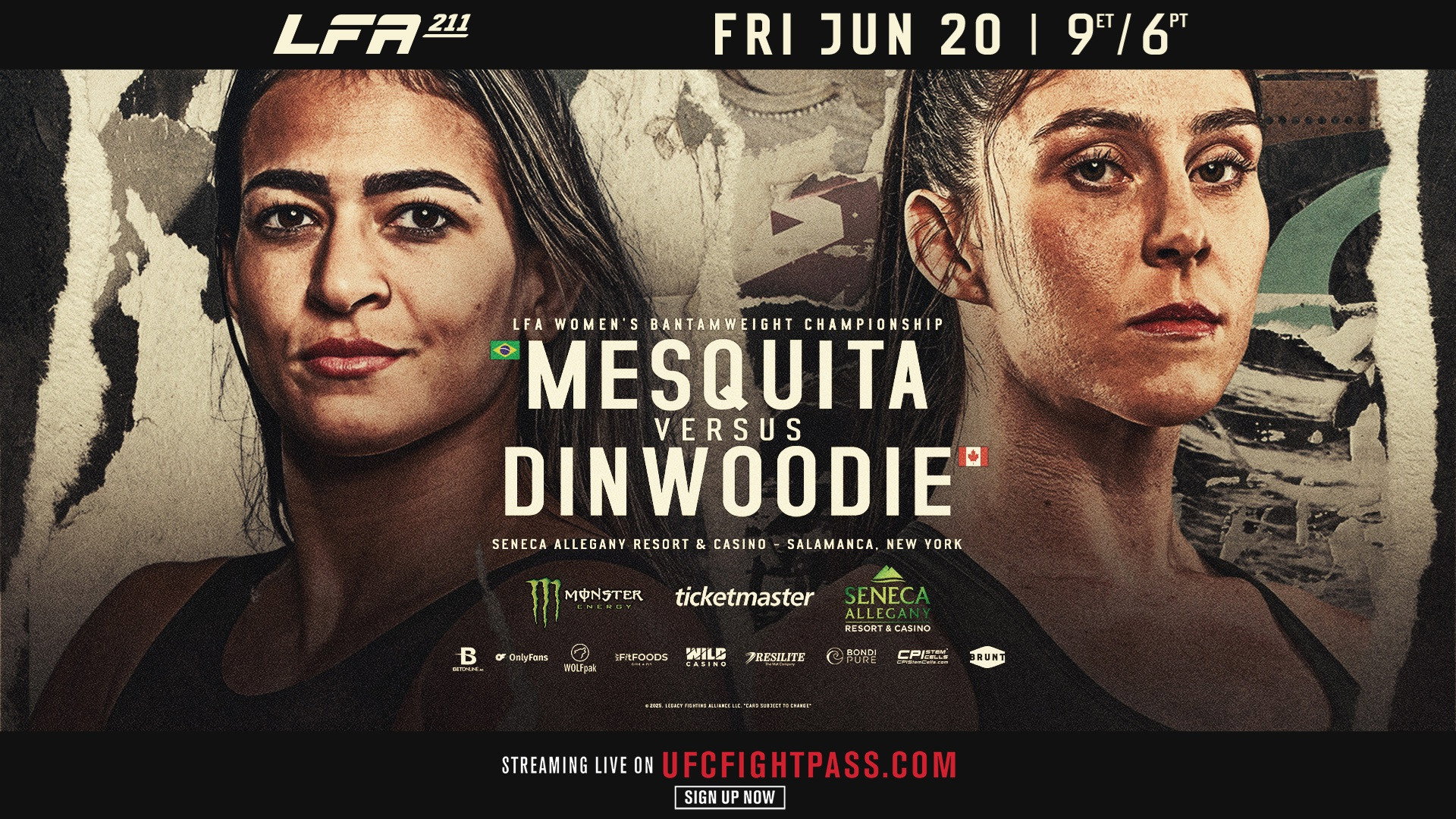 LFA 211: Mesquita vs. Dinwoodie