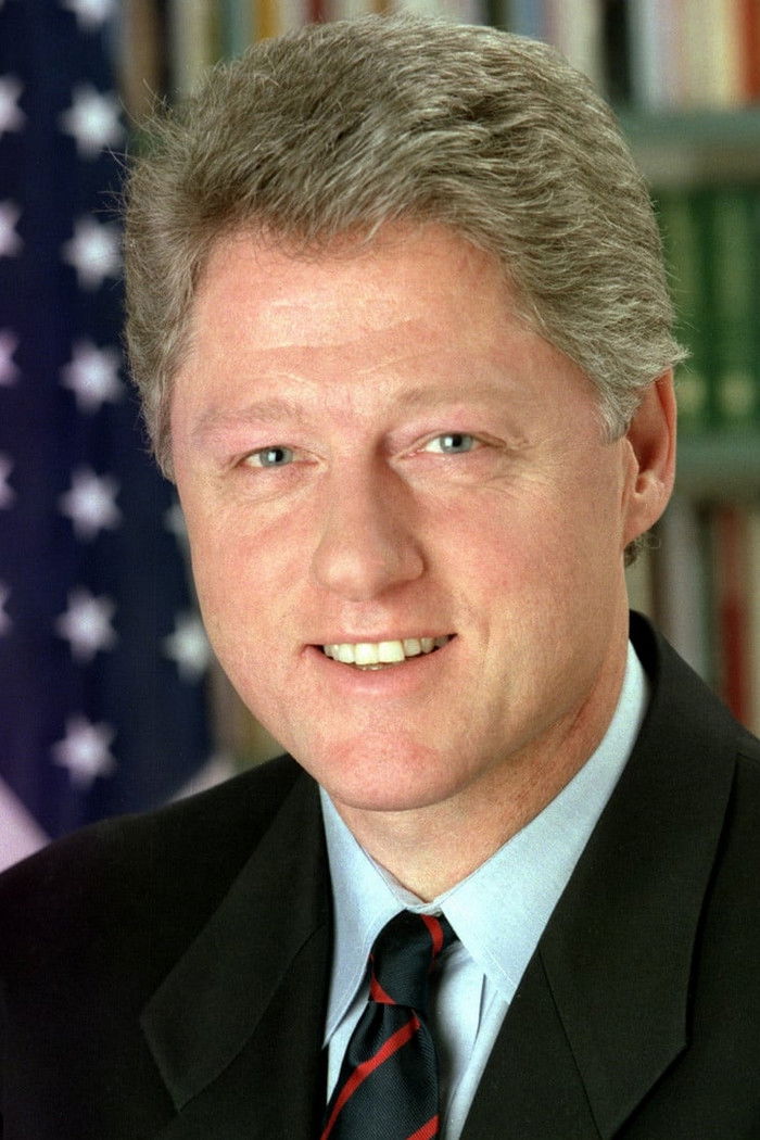 et billede af Bill Clinton