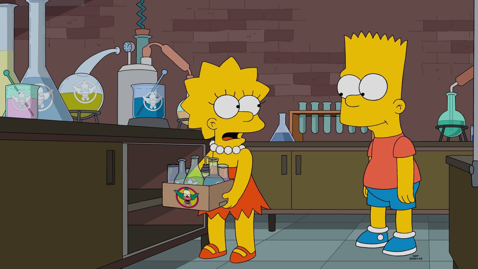 The Simpsons Season 28 :Episode 5  Trust But Clarify