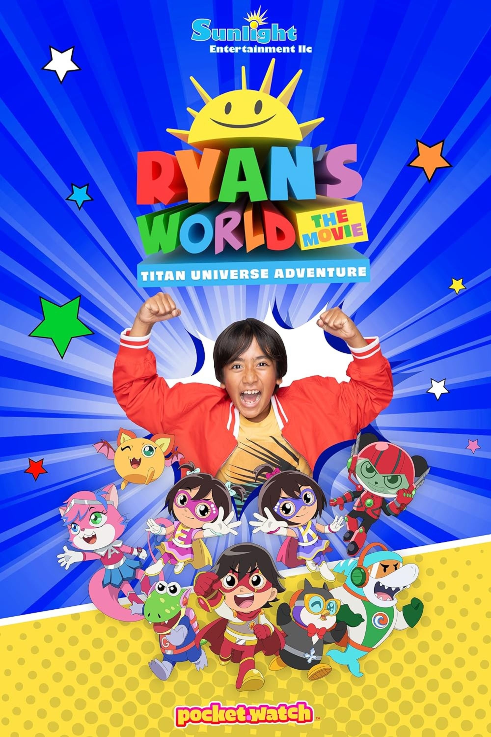 Ryan's World the Movie Titan Universe Adventure (2024) Posters — The