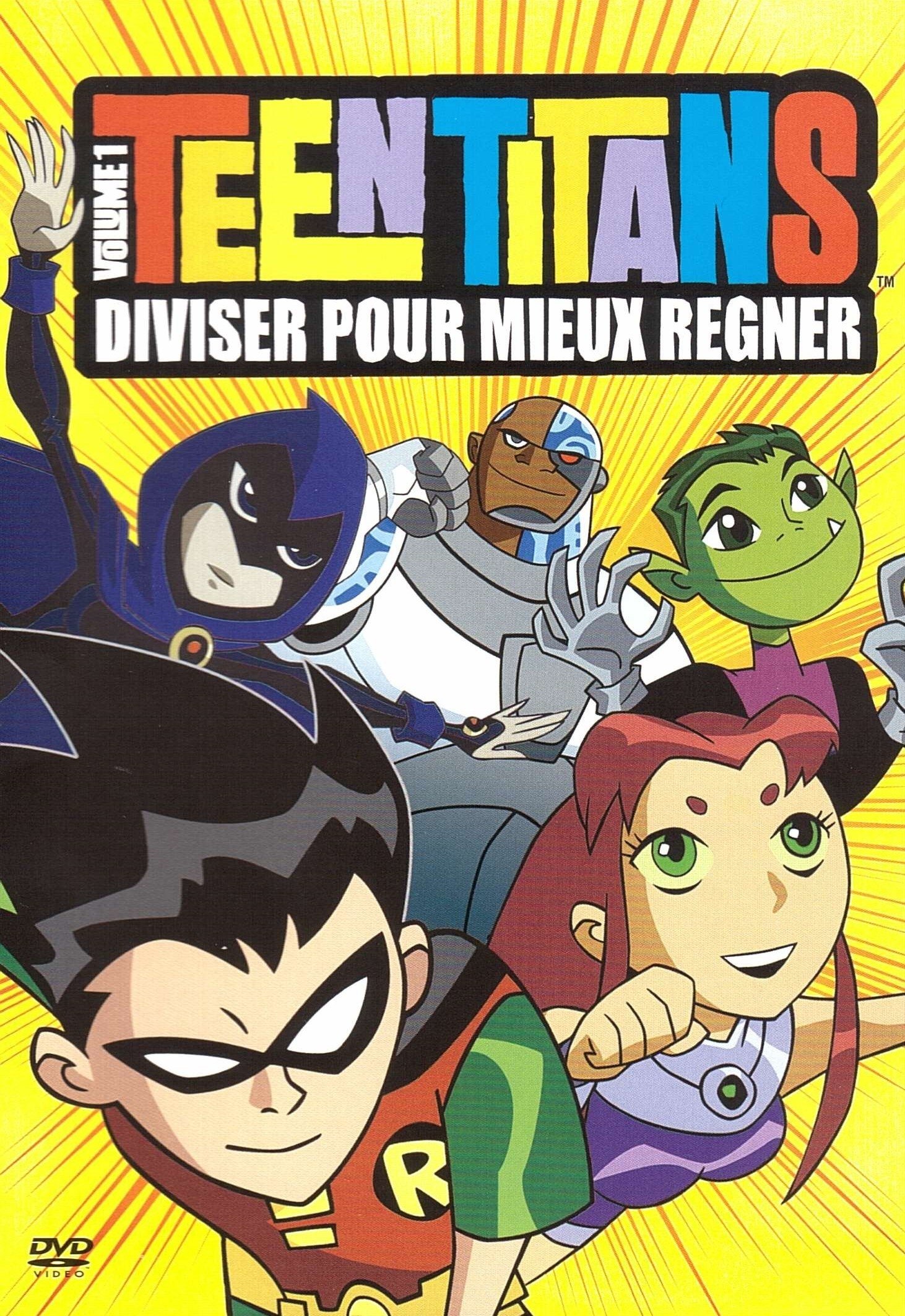 Artwork de la saison 1 de Teen Titans : Les Jeunes Titans