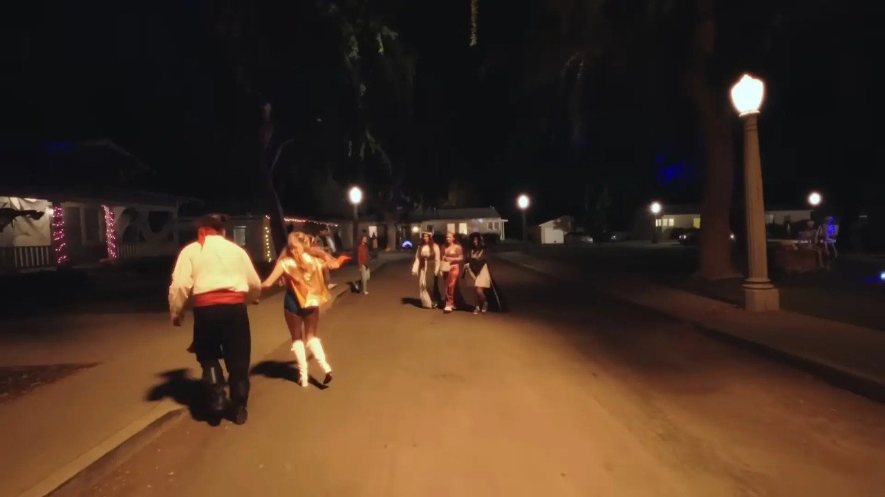 V/H/S/Halloween backdrop