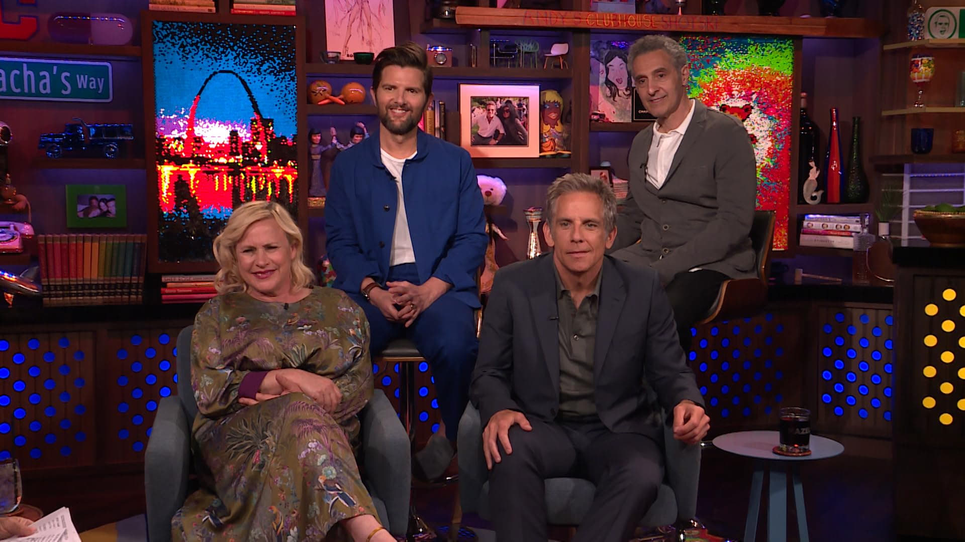 Watch What Happens Live with Andy Cohen Season 19 :Episode 103  Ben Stiller, Patricia Arquette, Adam Scott, & John Turturro