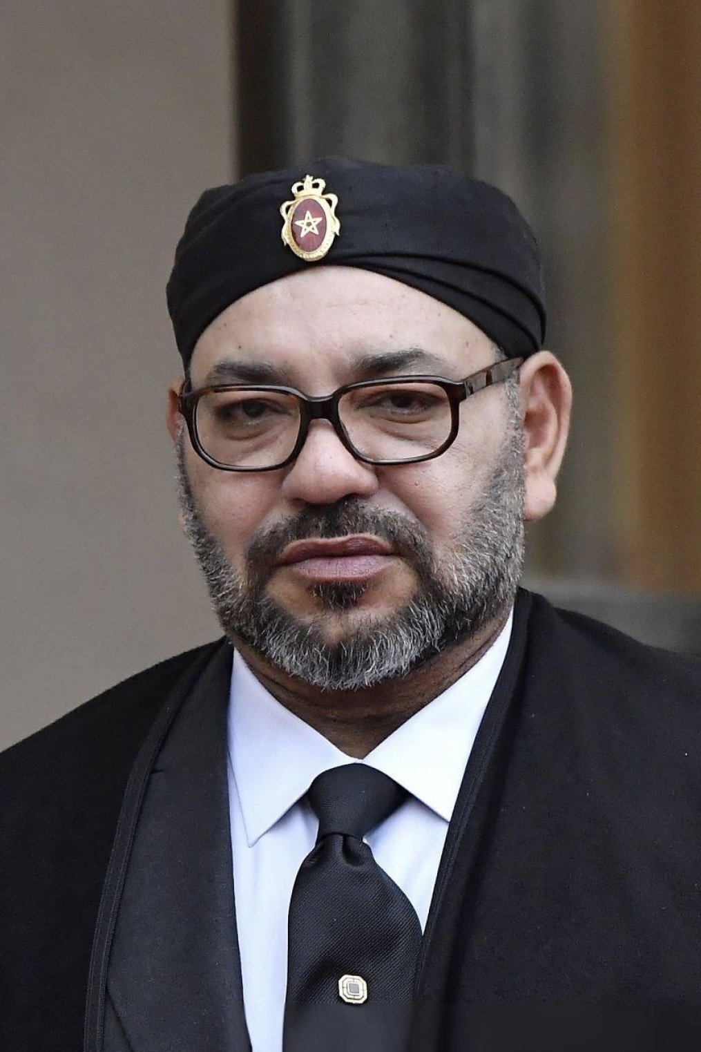 et billede af King Mohammed VI