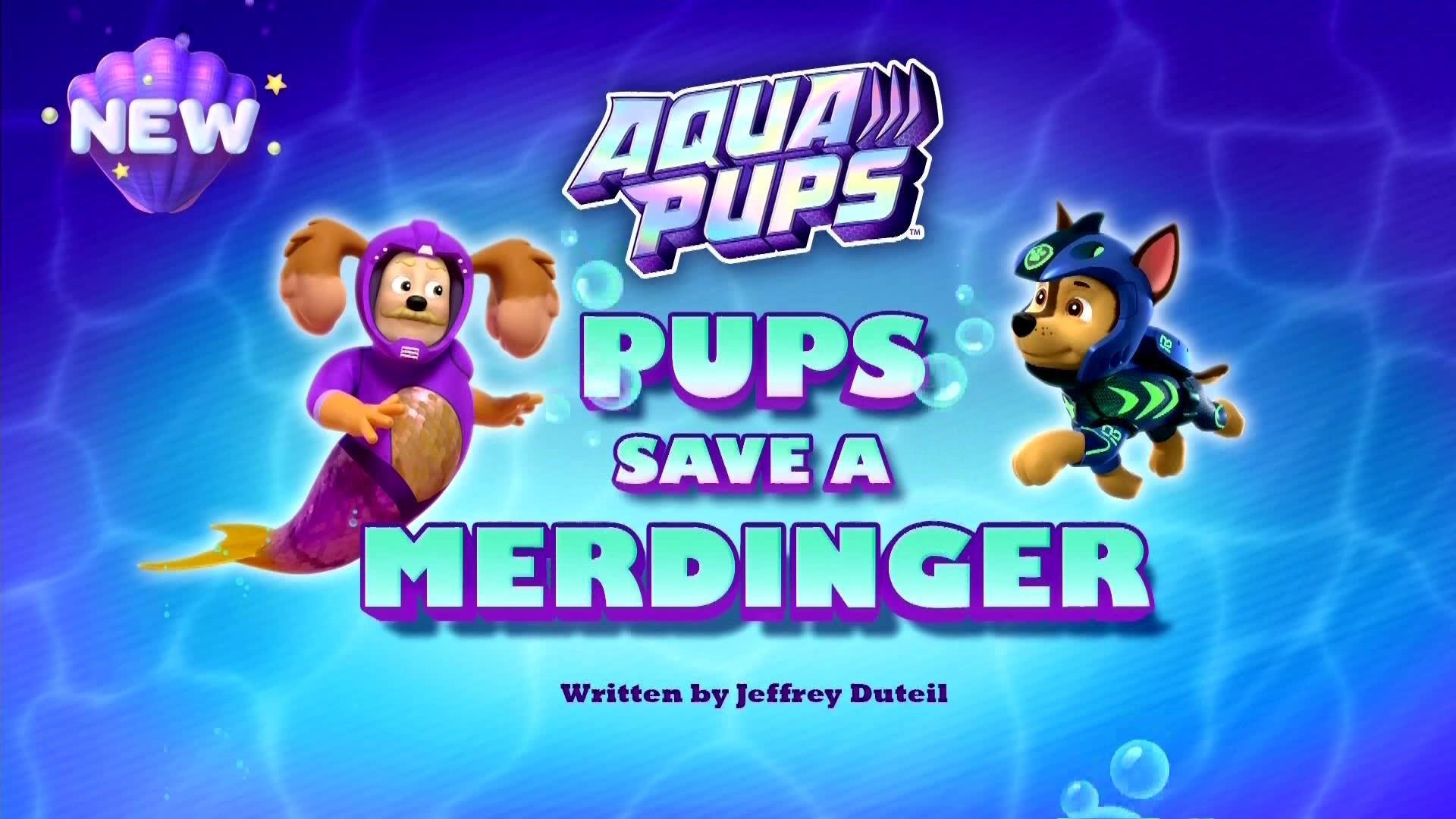 Episode 23 - Aqua Pups: I cuccioli salvano il sindaco Sirendinger
