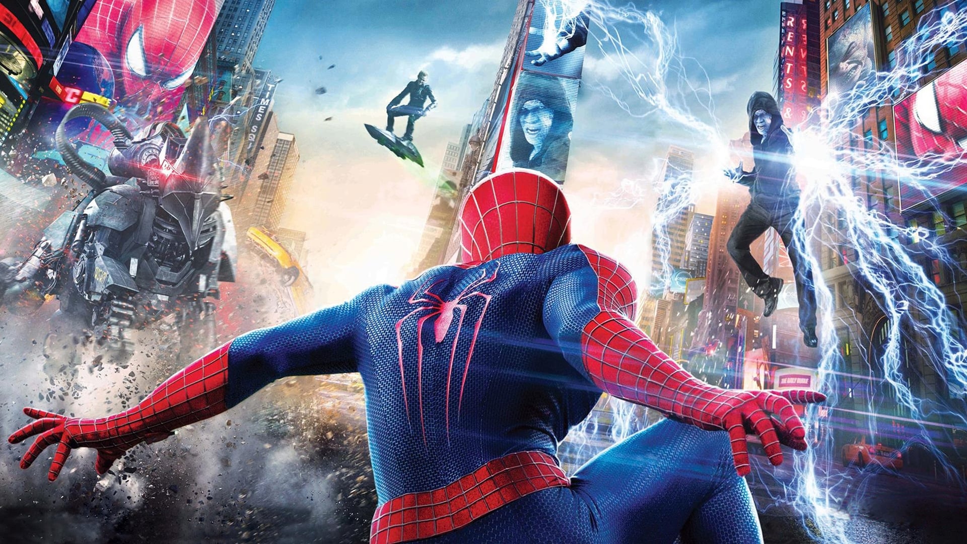Filmszene aus The Amazing Spider-Man 2: Rise of Electro