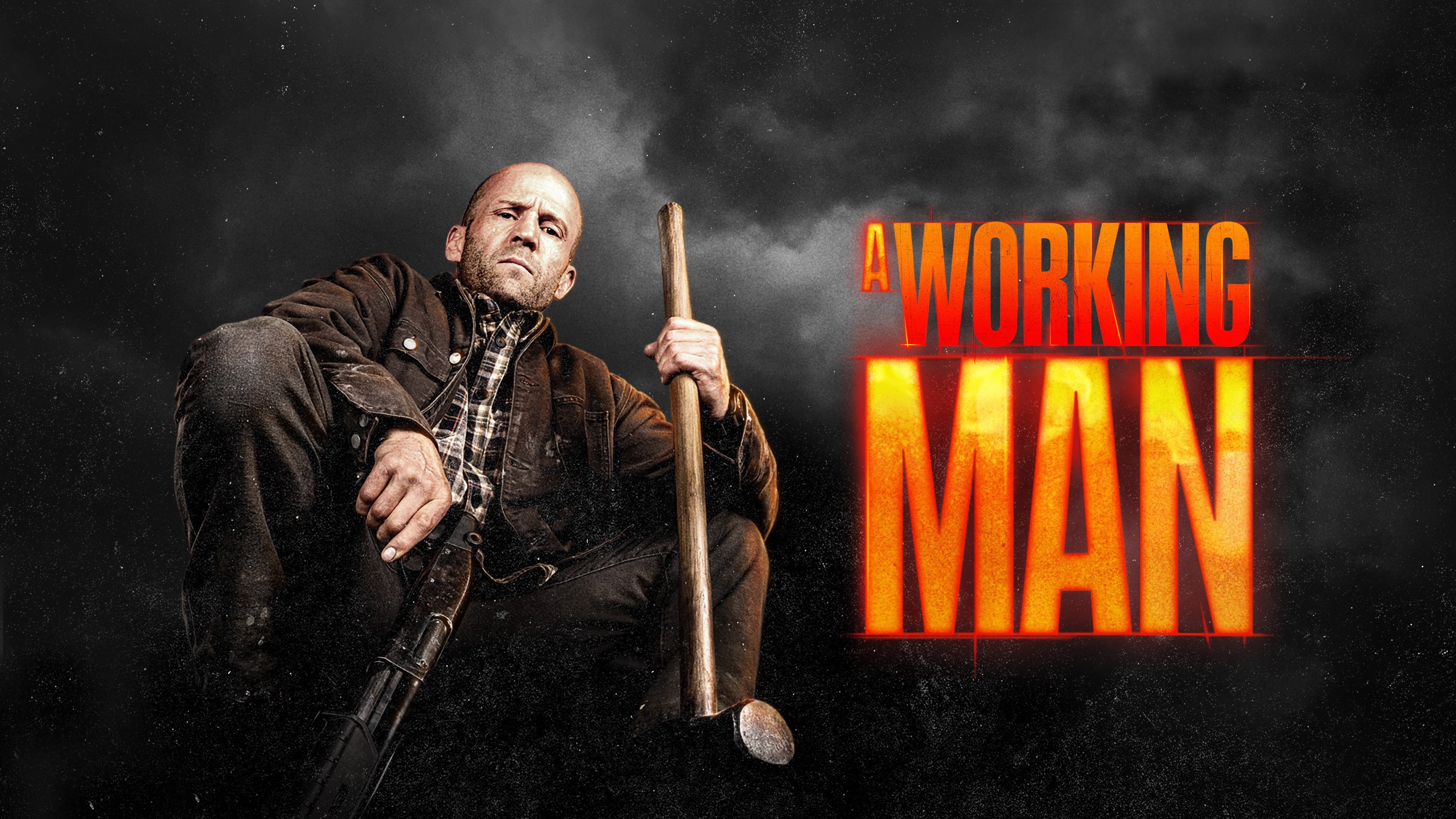 A Working Man Movie Poster Image
