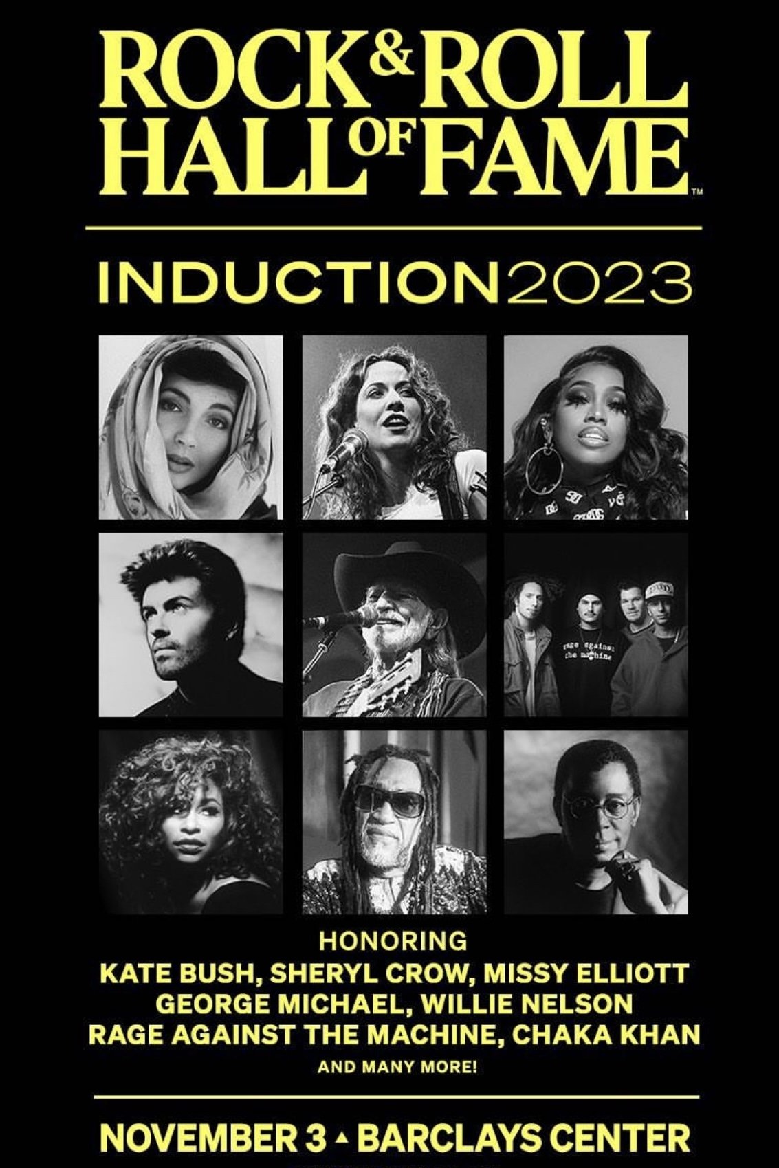 2023 Rock & Roll Hall of Fame Induction Ceremony