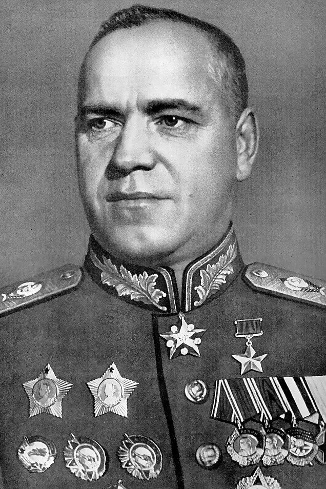 et billede af Georgi Zhukov