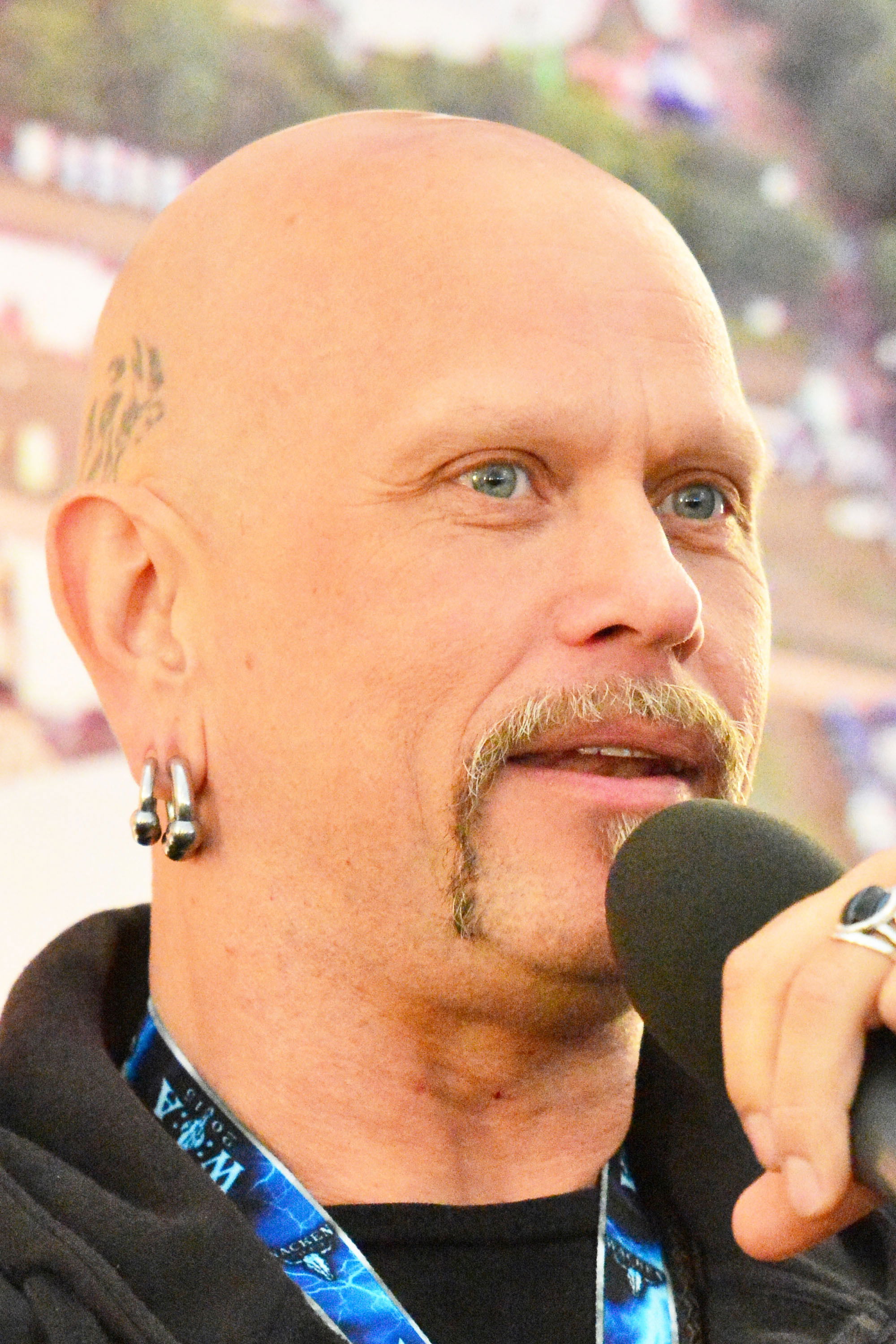 et billede af Ian Haugland