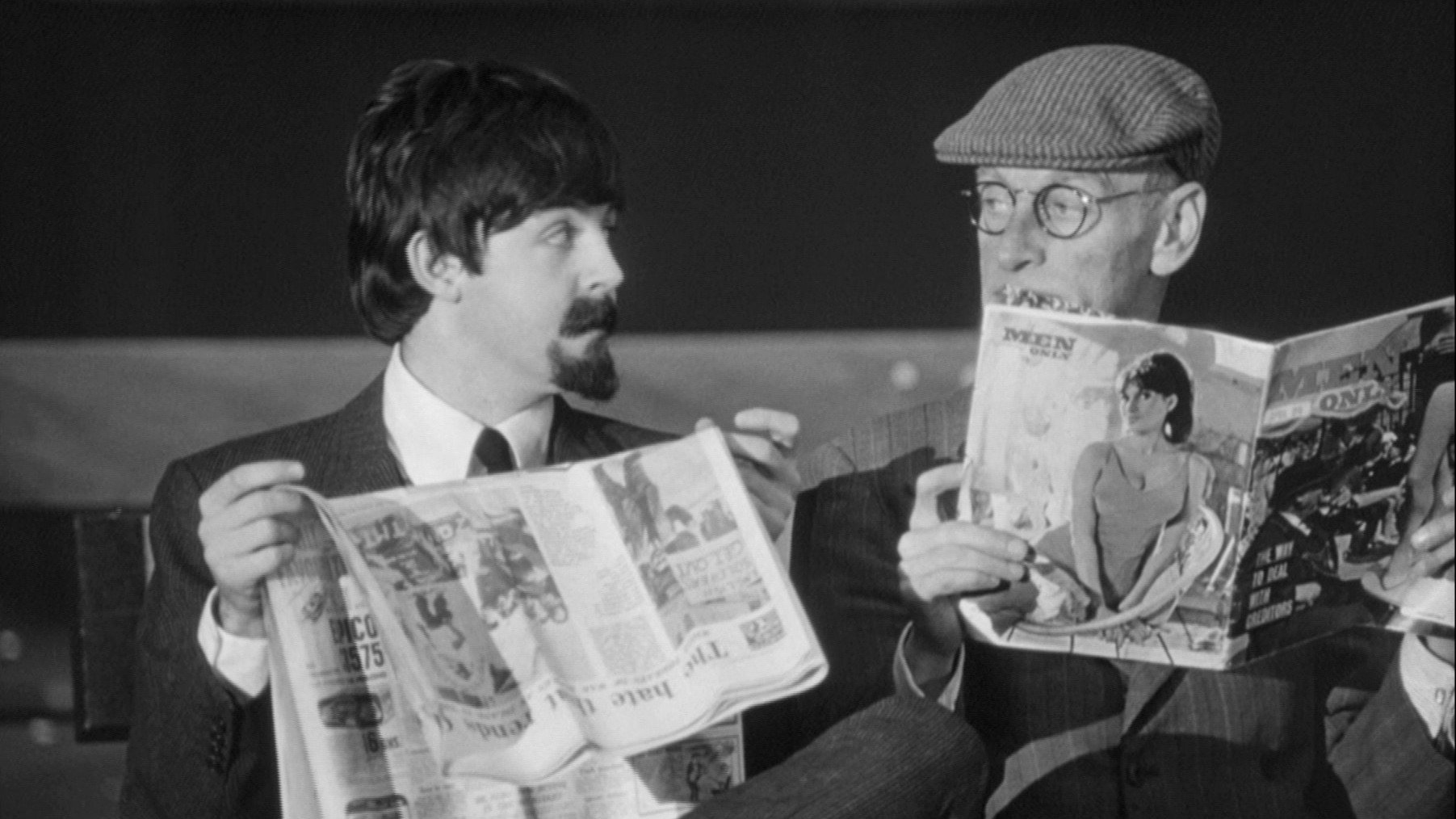 Фоновая картинка к The Beatles: Вечер трудного дня 1964