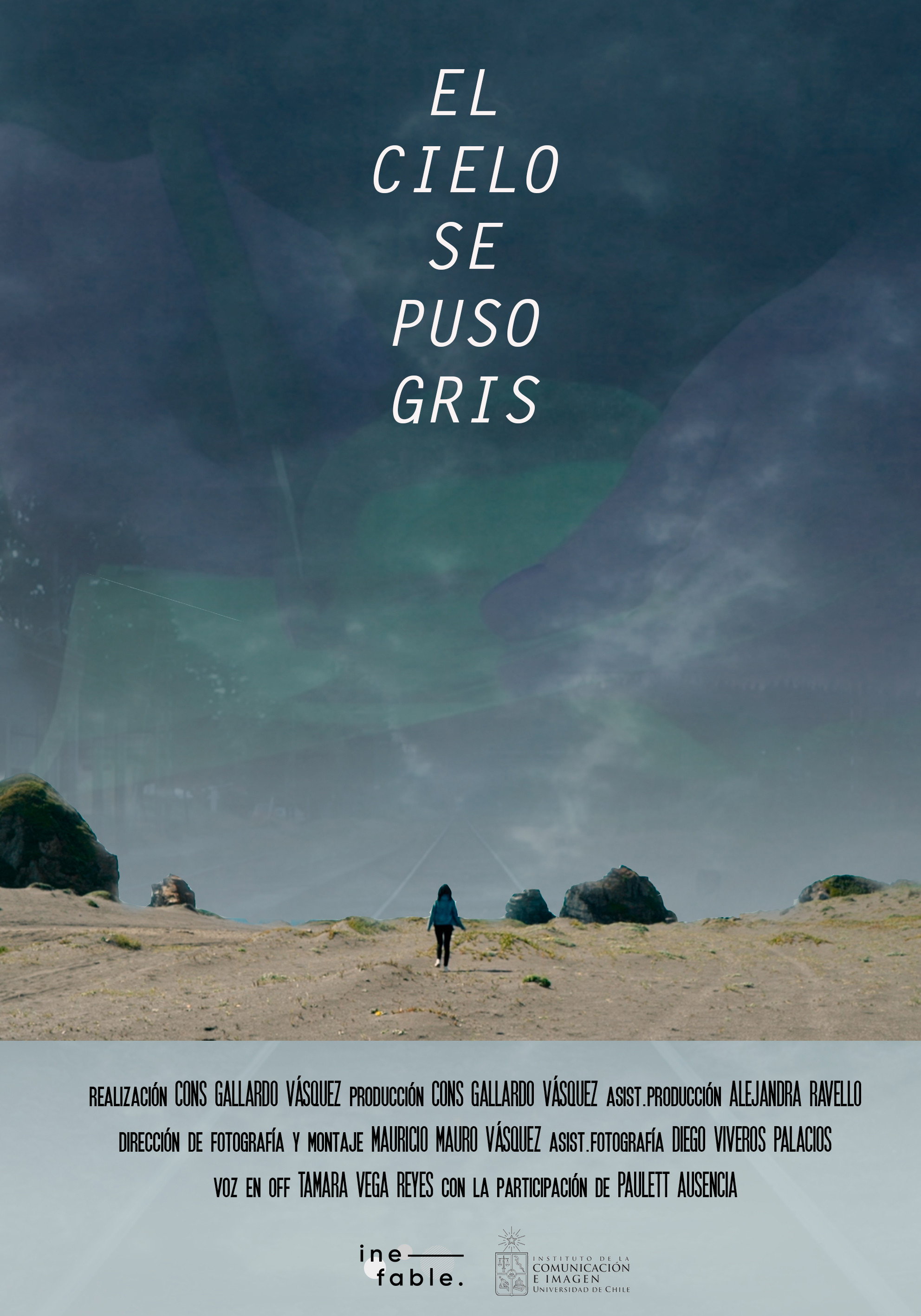The Sky Turned Gray Poster