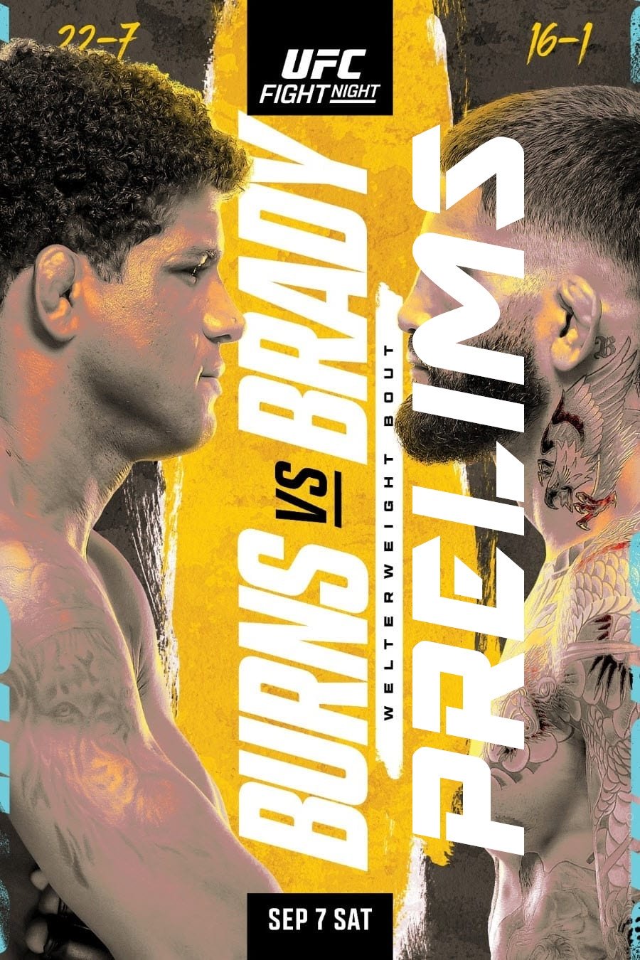 UFC Fight Night 242: Burns vs. Brady