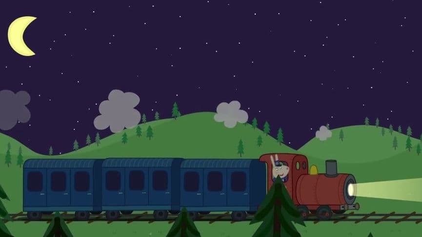 Peppa Pig Season 5 :Episode 49  Long Train Journey