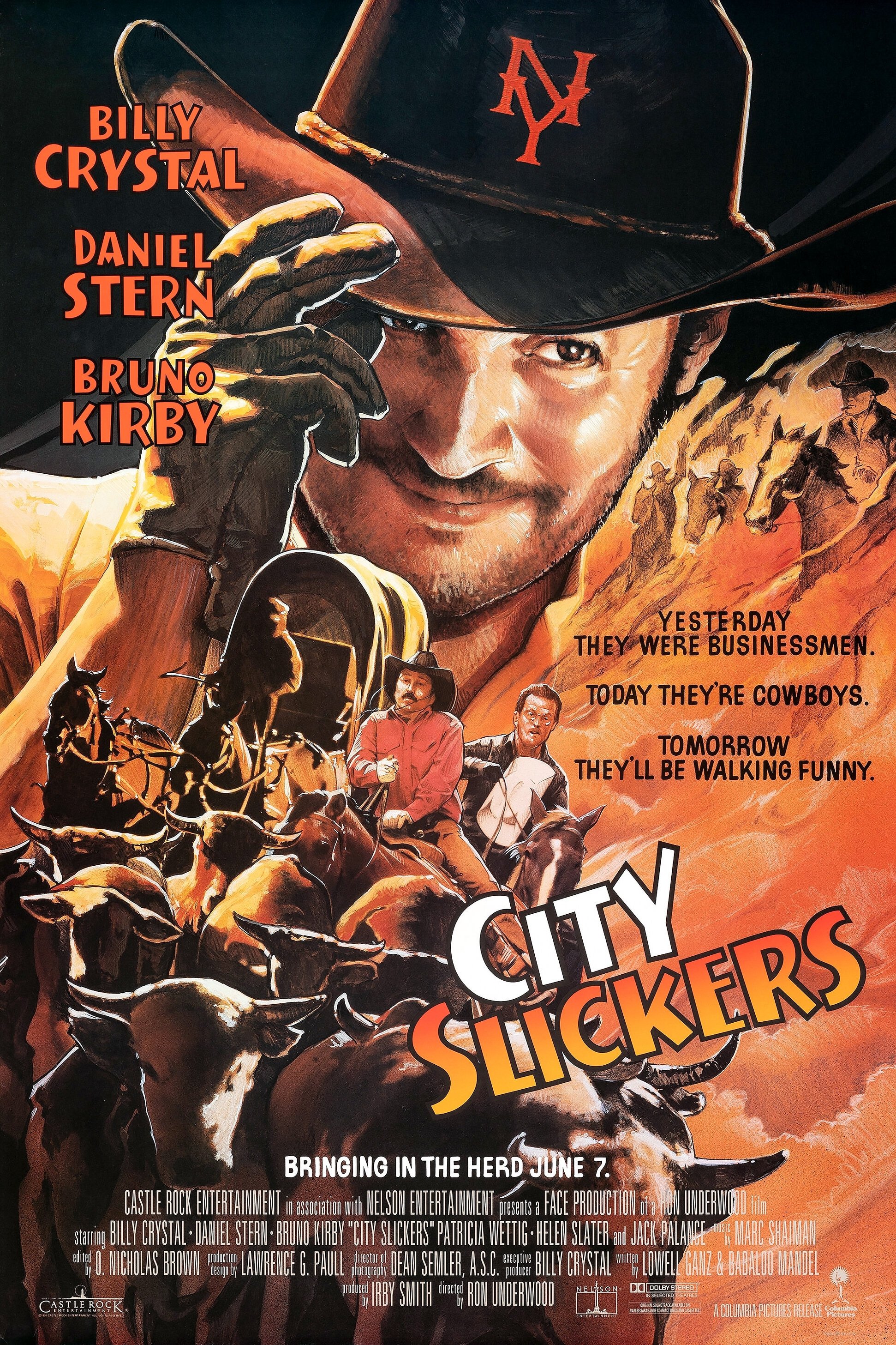 City Slickers Movie poster