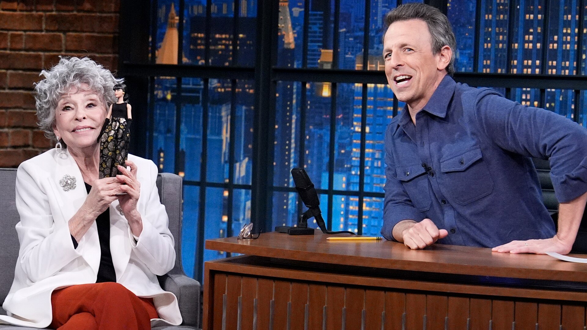 Late Night with Seth Meyers Season 12 :Episode 31  Rita Moreno, Rachel Zegler