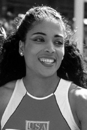 et billede af Florence Griffith Joyner